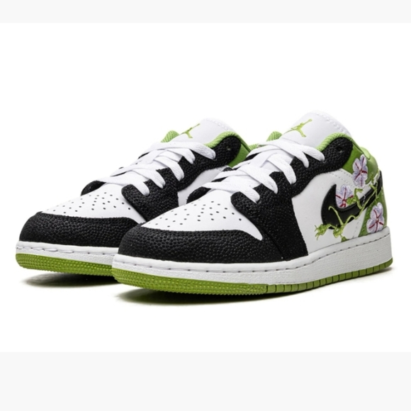 AIR JORDAN 1 LOW SE GS "Floral" - Picture 4 of 5